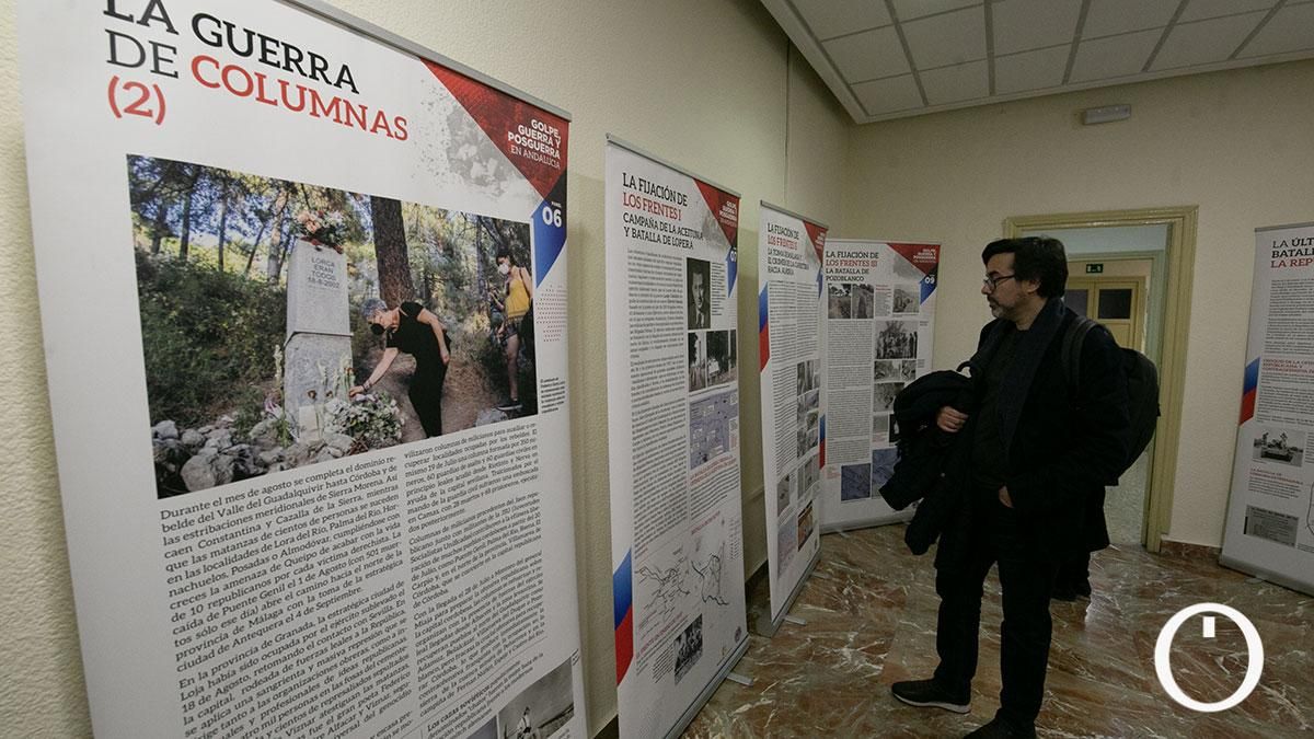 CCOO y el Foro de la Memoria inauguran la exposición 'Golpe, guerra y posguerra en Andalucía'