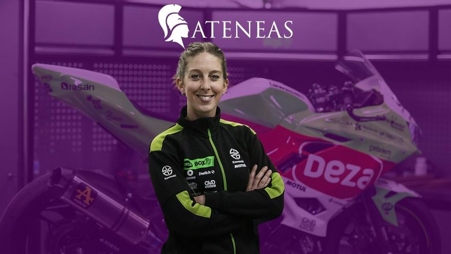 Andrea Sibaja: "Estar en el primer mundial femenino de Superbikes ha sido un sueño inolvidable"