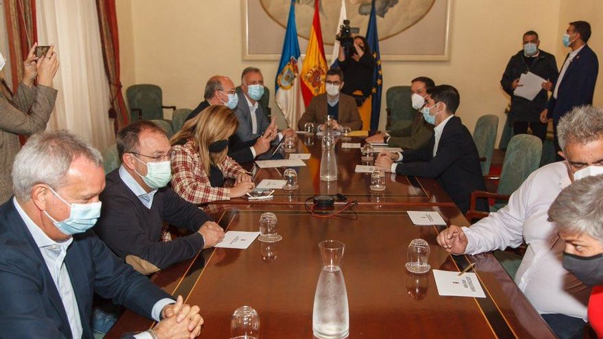 Bolaños prevé que el Estado pase de 130 millones movilizados para La Palma a 240 a final de año