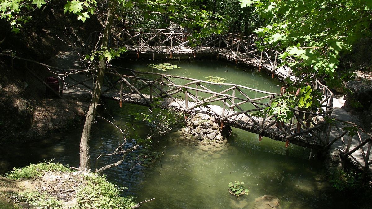 Pozas en el Valle de las Mariposas.