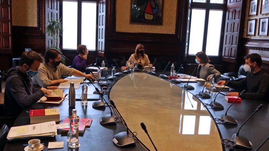 Reunión de la Mesa del Parlament