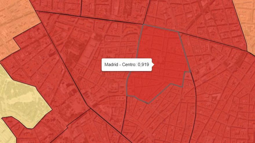 Malasaña, Chueca y dos barrios de Chamberí, en el top 10 de los más gentrificados de España desde el año 2012