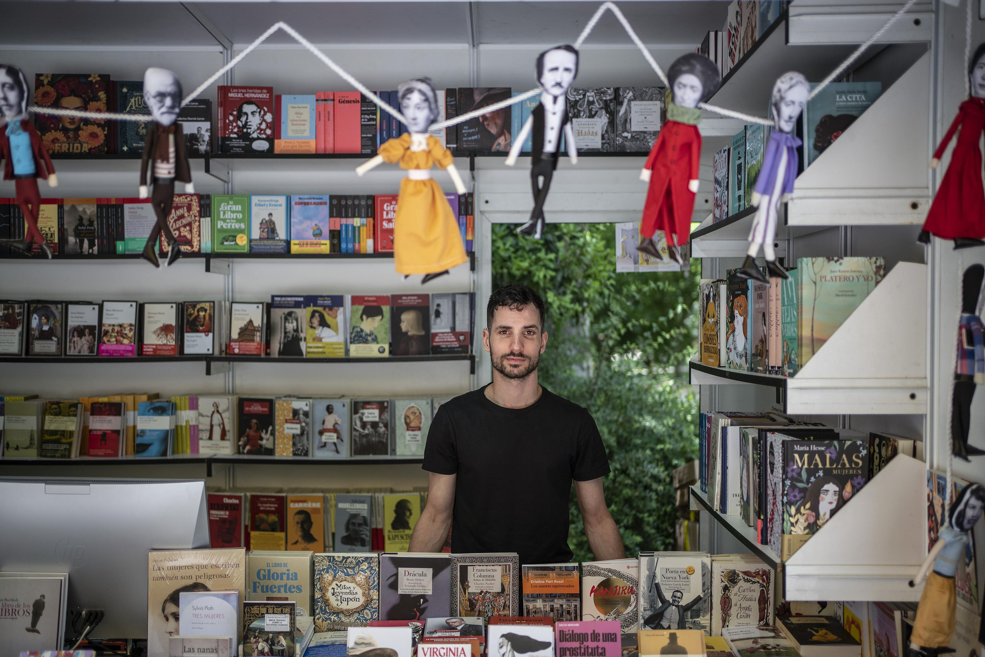 Federico Gabari, de la librería La Mistral