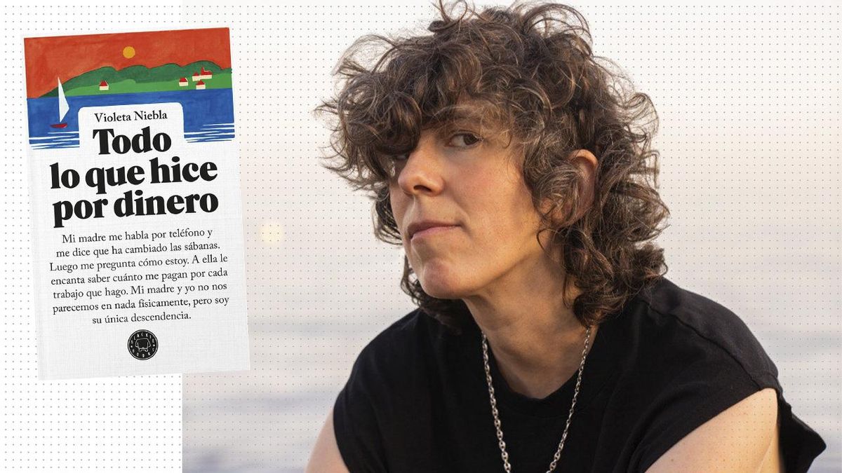 La escritora malagueña Violeta Niebla.