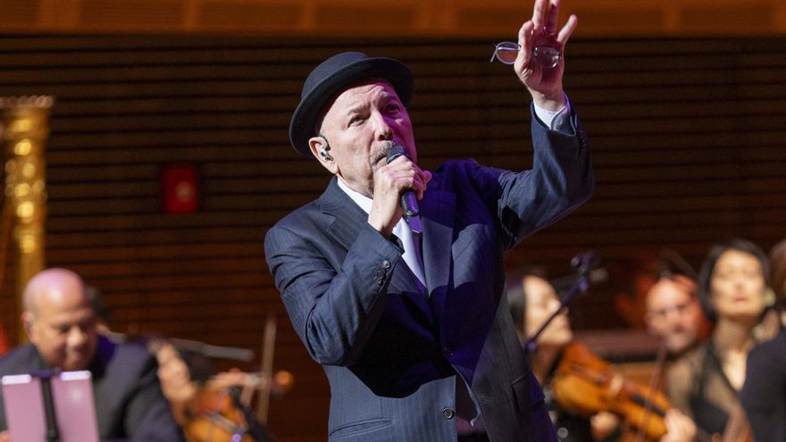 Blades presentó 'Maestra Vida' con sonido sinfónico en el Lincoln Center de Nueva York