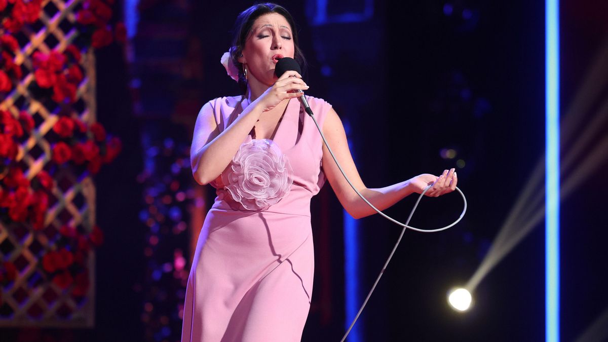 María Parrado en la gala 10 de 'Tu cara me suena 13'