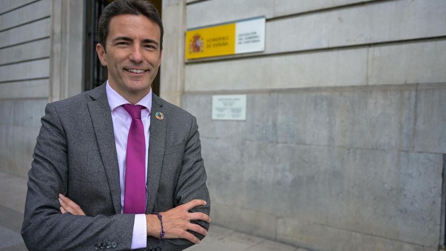 El delegado del Gobierno en Cantabria, Pedro Casares