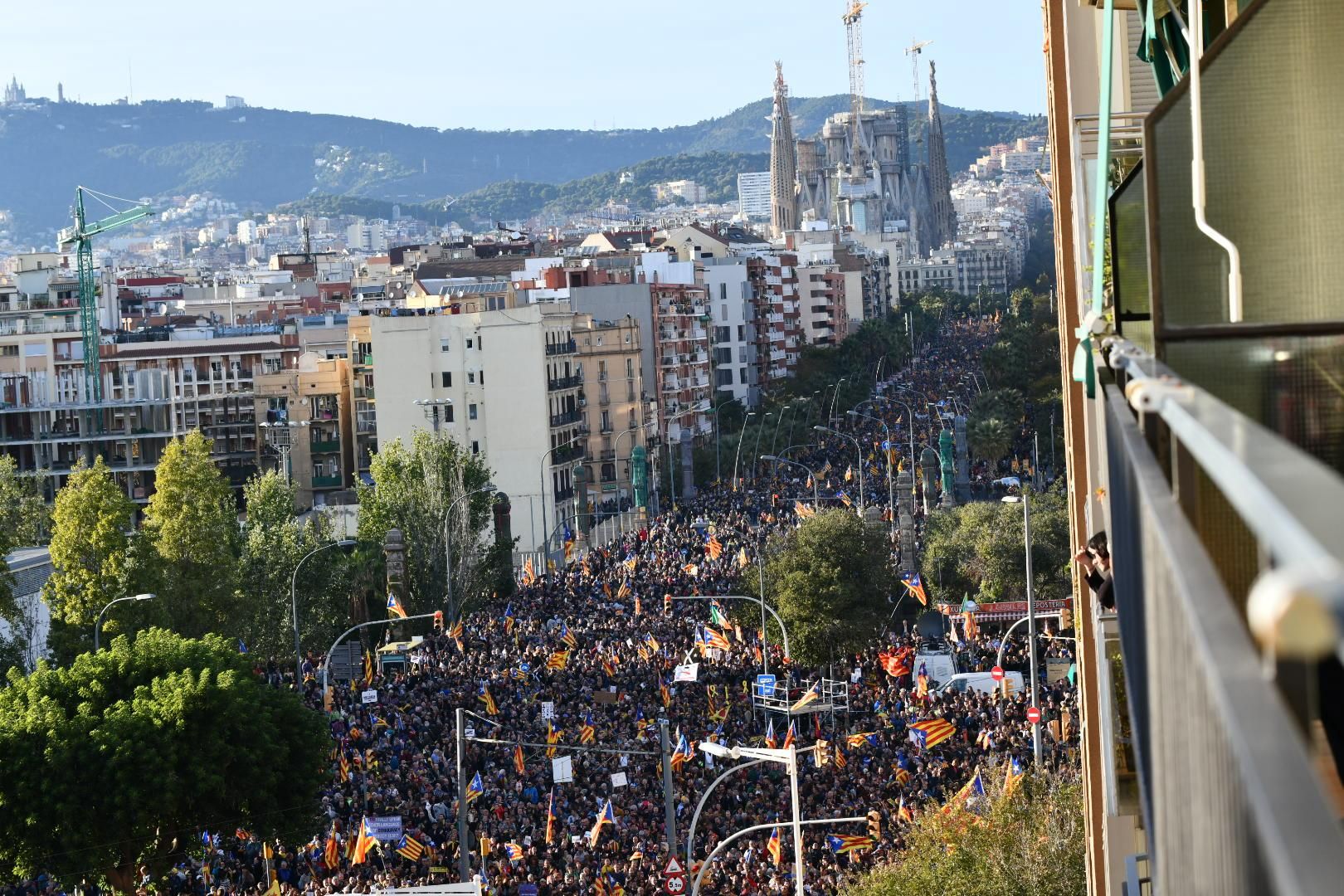 Convocatoria multitudinaria en la calle Marina por la libertad de los presos