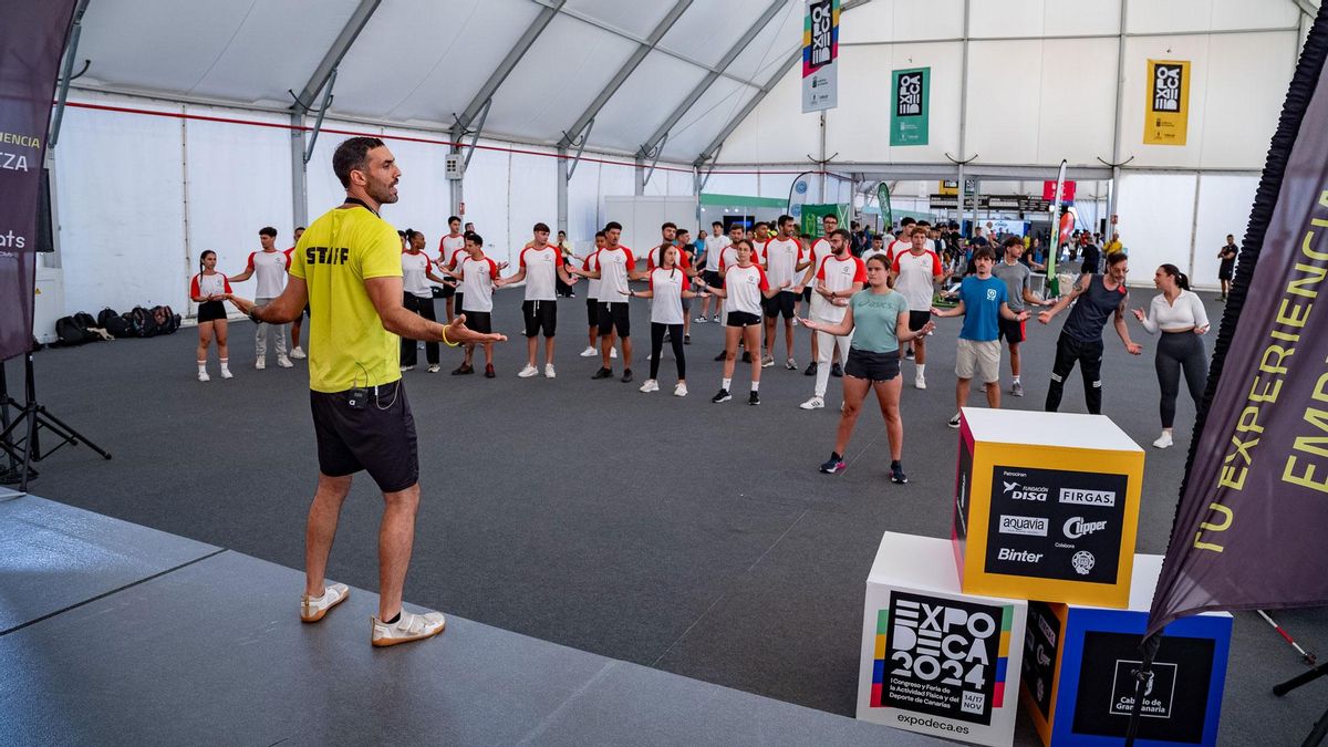 Actividad de grupo en la primera edición de Expodeca