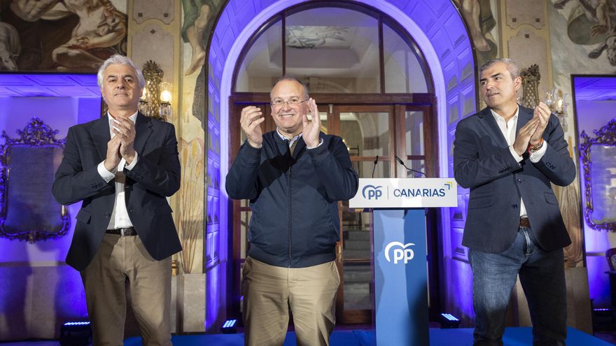 El PP obvia en Gran Canaria las veces que ha boicoteado medidas para las islas y dice que el Estado las ''ningunea''