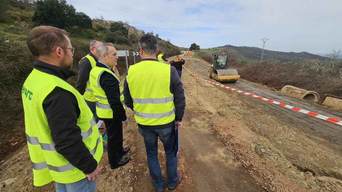 Extremadura destina 2,4 millones a obras en cinco carreteras dañadas por las borrascas