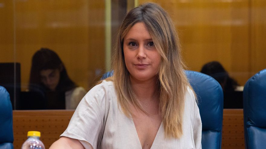 La portavoz adjunta de Unidas Podemos en la Asamblea de Madrid, Alejandra Jacinto