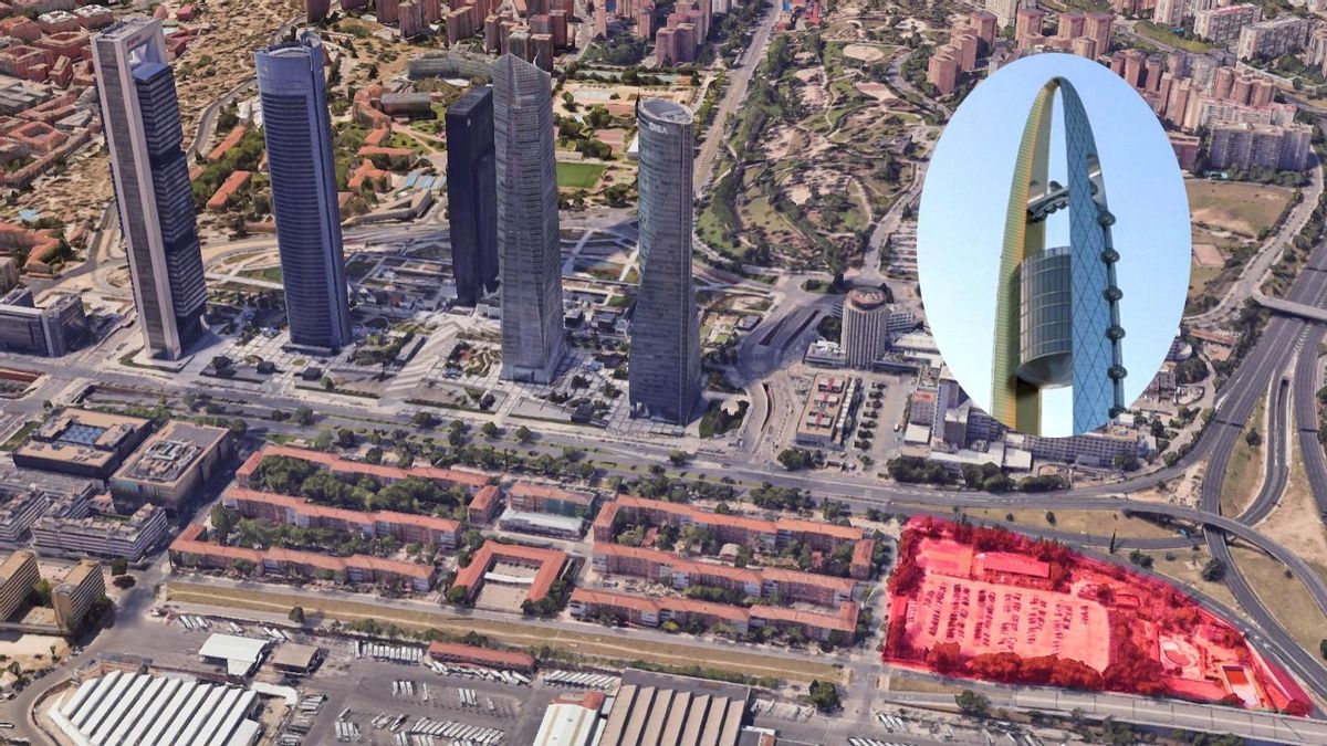 La noria más grande del mundo se va de Arganzuela hasta Madrid Nuevo Norte: sus impulsores la proponen junto a La Paz