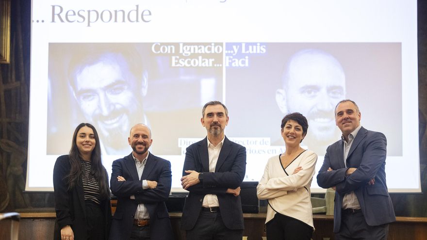 Así ha sido el encuentro de Ignacio Escolar y Luis Faci con los socios de elDiario.es en Aragón