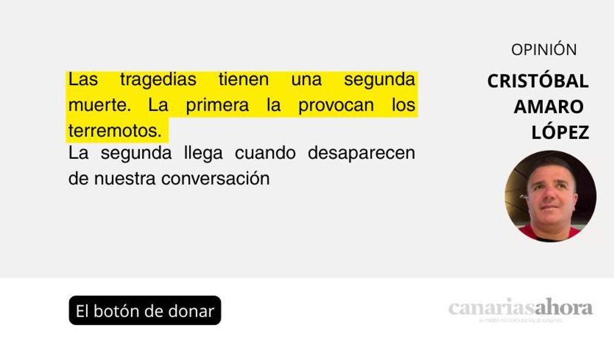 El botón de donar