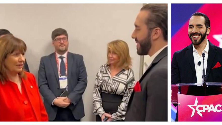 Patricia Bullrich se reunió con Bukele, que le ratificó la intención de colaborar con el Gobierno de Milei