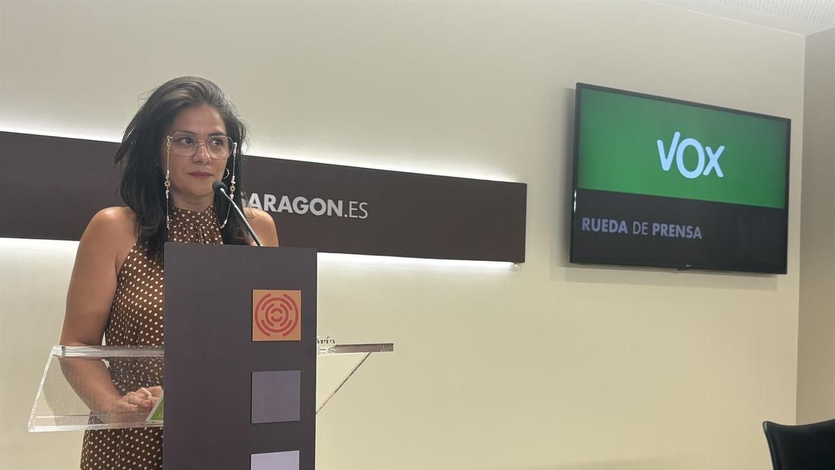 Vox vincula en Aragón los incendios de este verano con las políticas "de fanatismo climático"