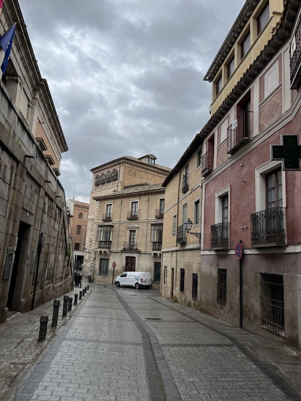 Una calle en el Casco Histórico de Toledo.