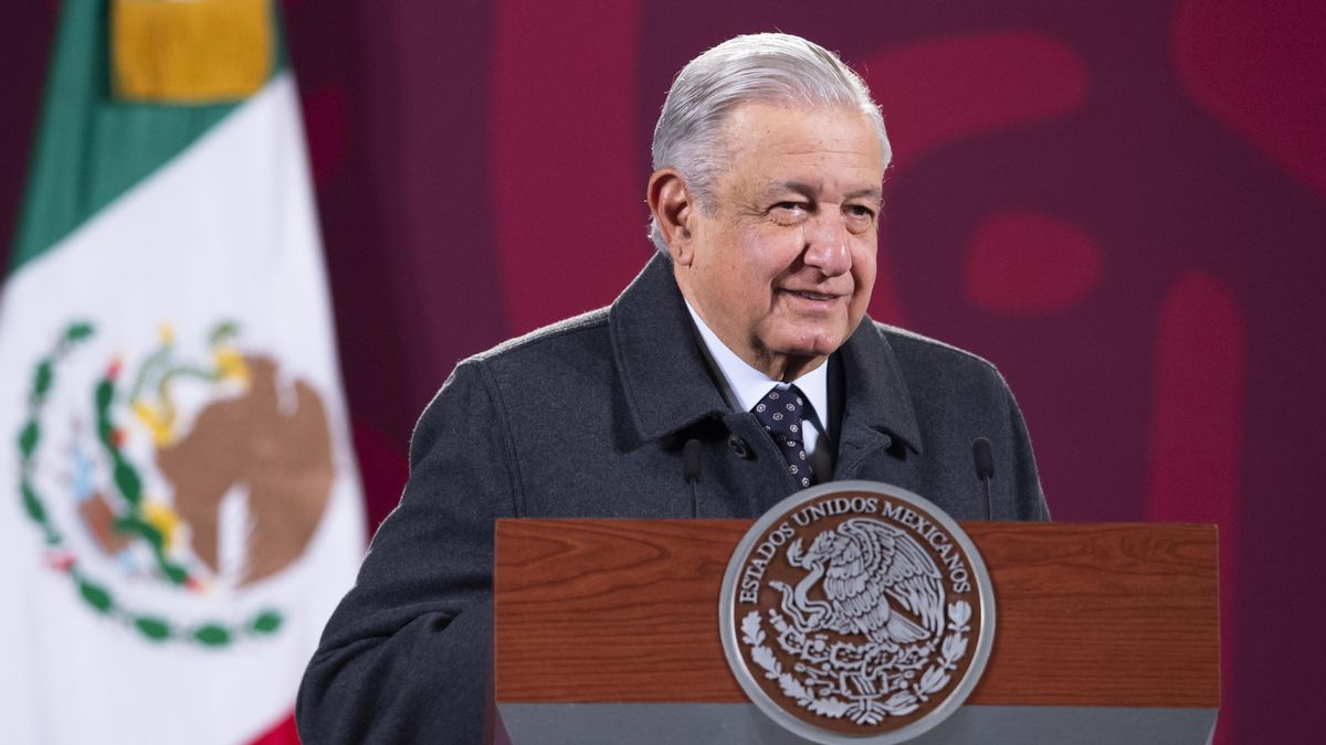 El presidente de México, Andrés Manuel López Obrador, en una rueda de prensa.