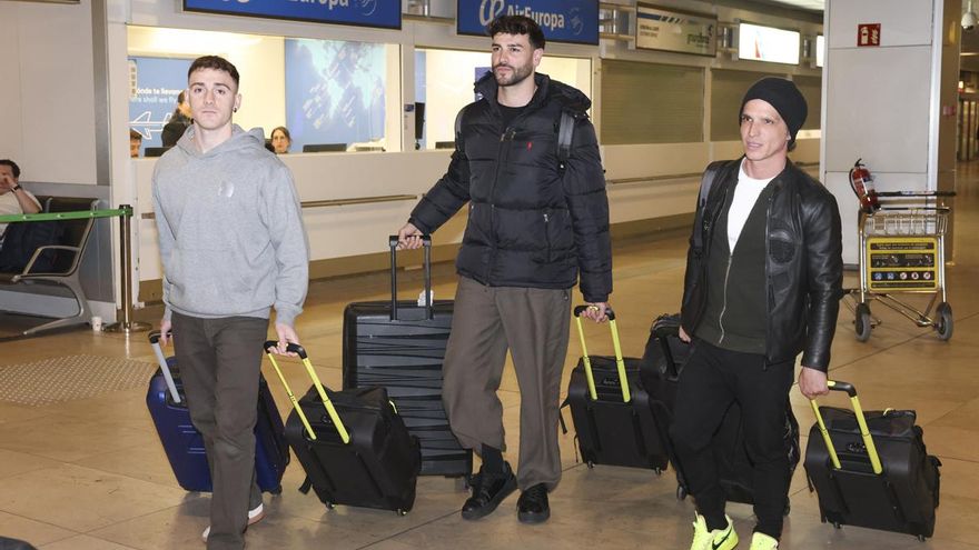 Aratz Lakuntza, Gerard Arias y Toni Elías, concursantes de 'Supervivientes 2026'