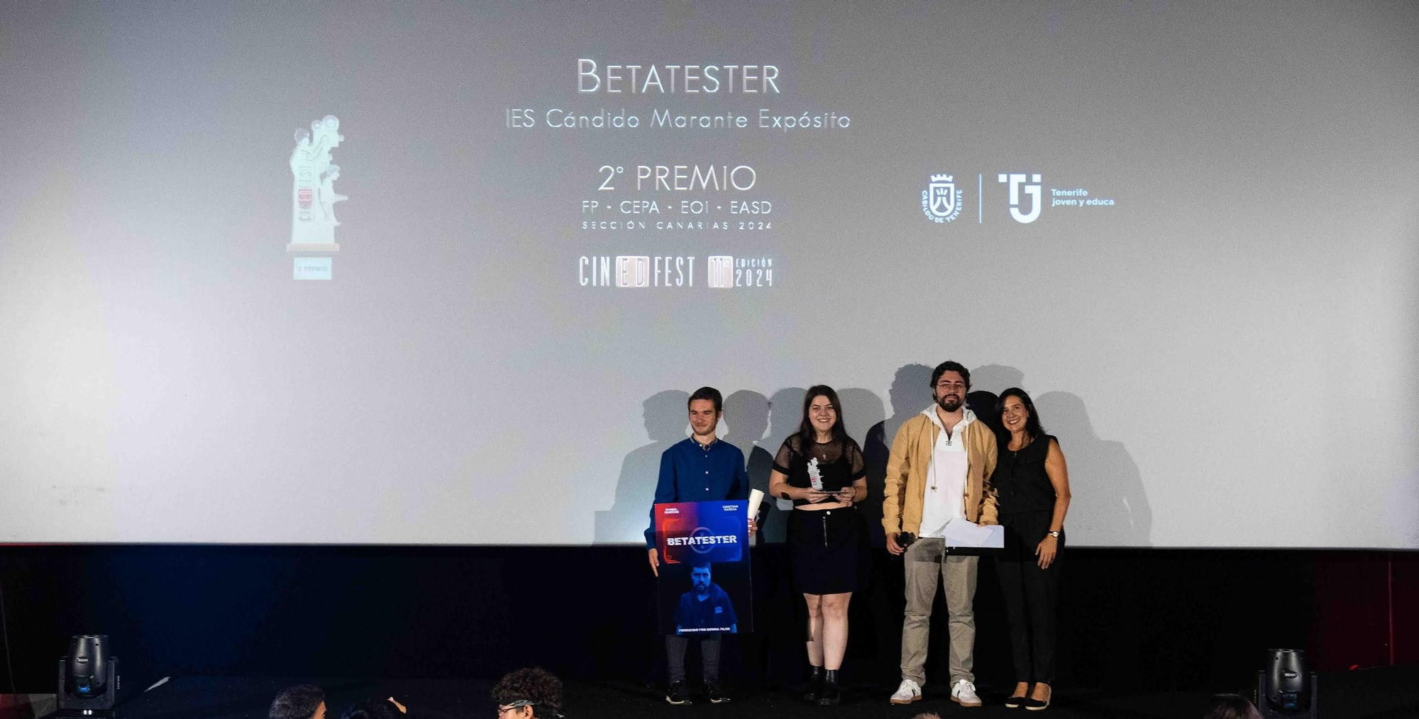 'Betaster', del IES Cándido Marante, logró el segundo premio.