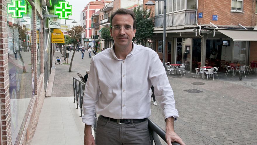 Archivo - El portavoz del PP y candidato a la Alcaldía de Leganés, Miguel Ángel Recuenco