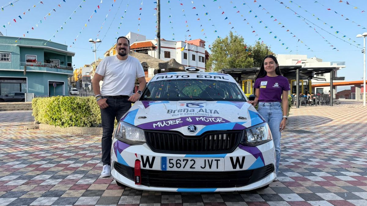 Breña Alta ‘Mujer y motor’, con Yamila Díaz en rallies insulares y regionales