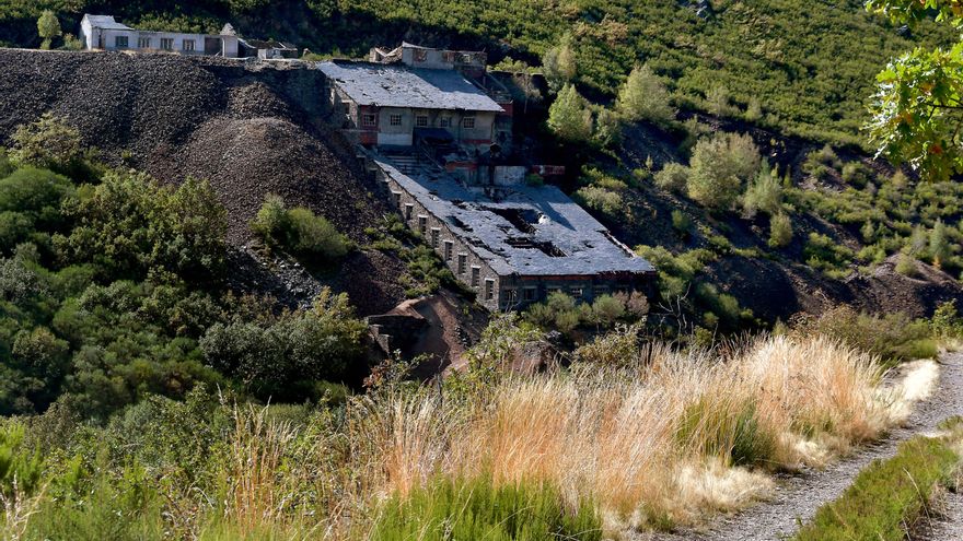 La antigua mina de wolframio de Valborraz que servía al armamento nazi.