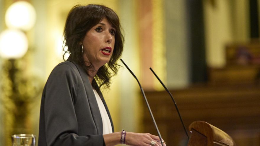 La diputada de Unidas Podemos Martina Velarde.