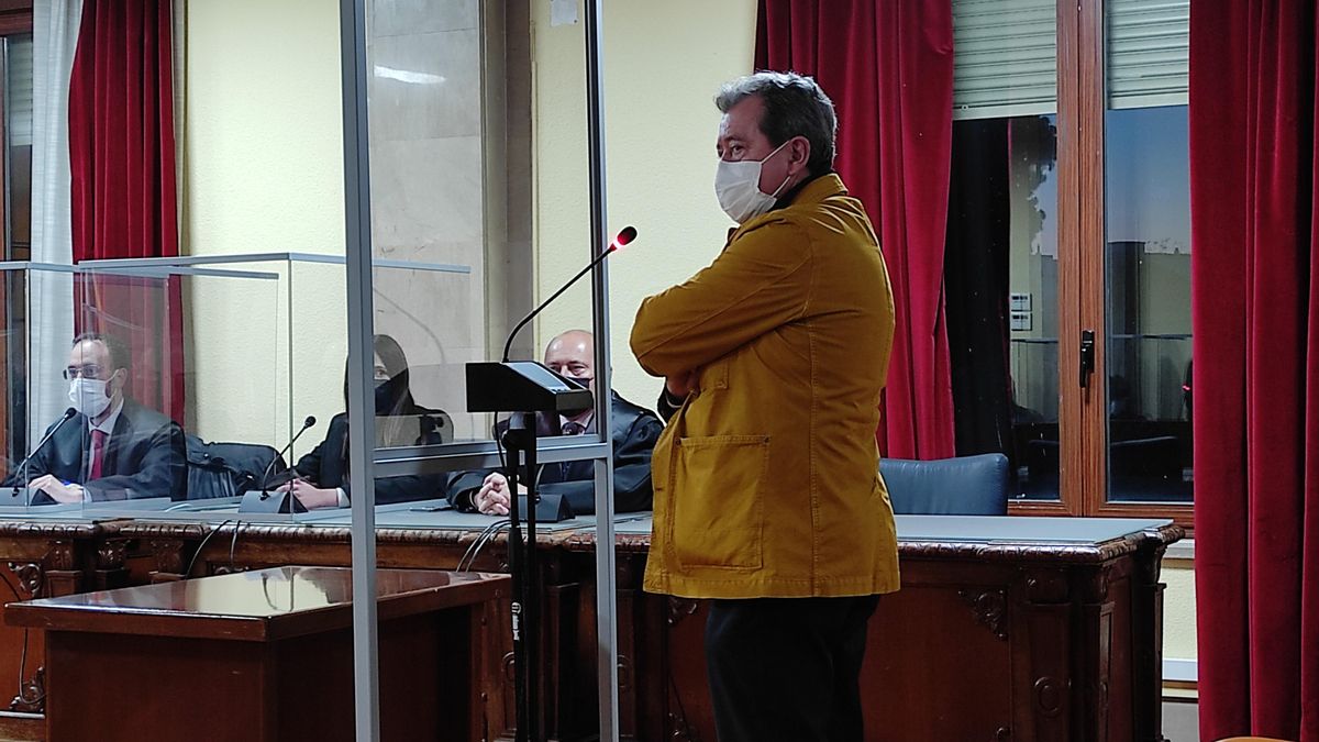 Archivo - Juan Fernández durante la lectura del veredicto/Archivo