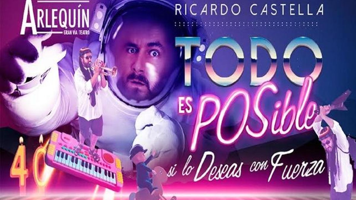 Vertele te invita a ver el nuevo espectáculo de Ricardo Castella