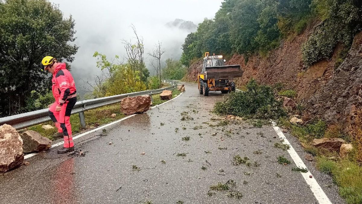 Las fuertes lluvias dejan al menos un muerto en la provincia de Barcelona