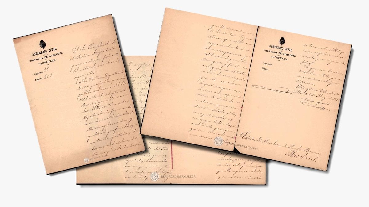 Carta de agradecimiento de Gobierno Civil y Diputación a la escritora por su visita a Albacete