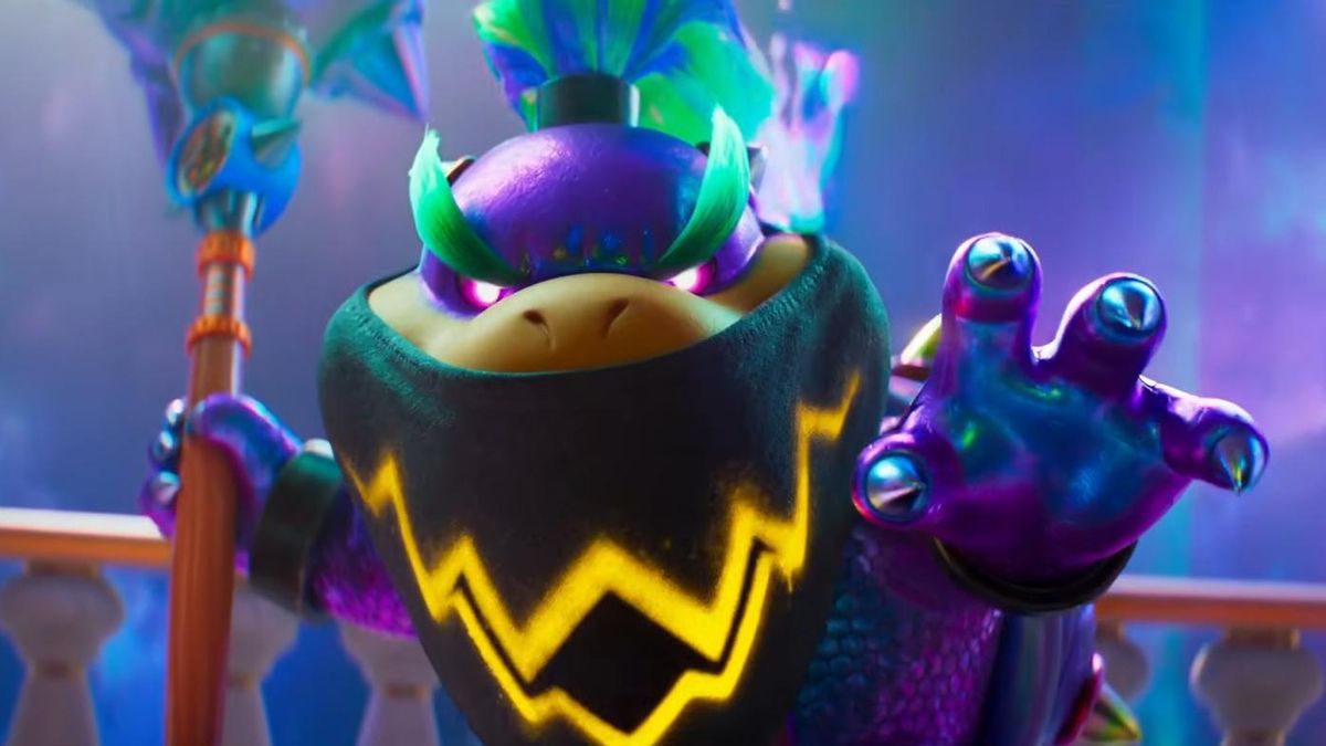 Bowsy, hijo de Bowser, es el nuevo villano de la película