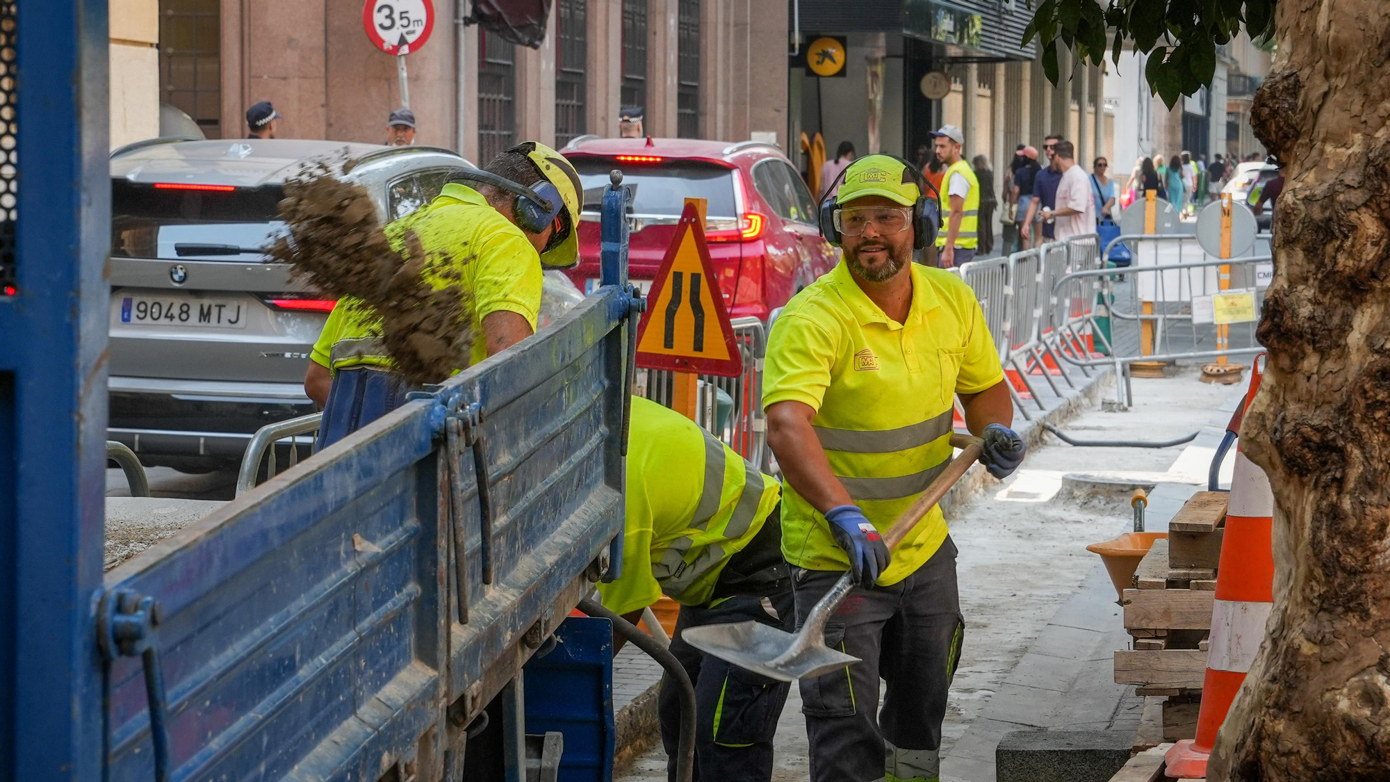 Comienzan las obras en el centro de Córdoba