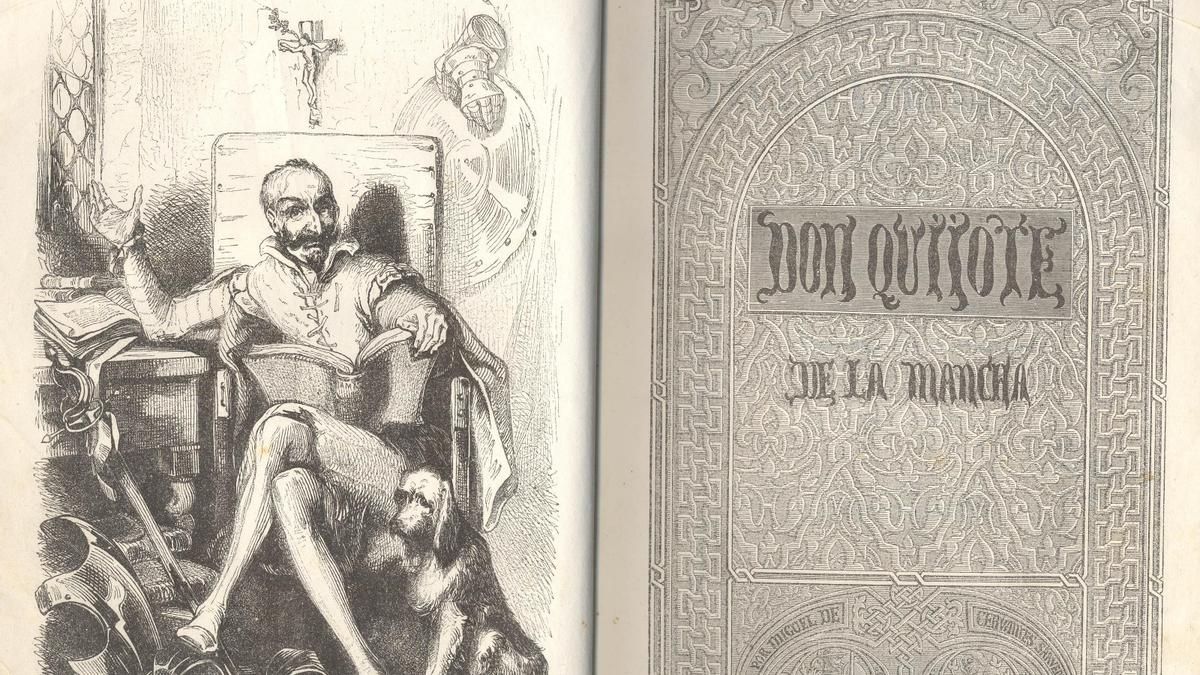 Una edición de 'Don Quijote de La Mancha'.