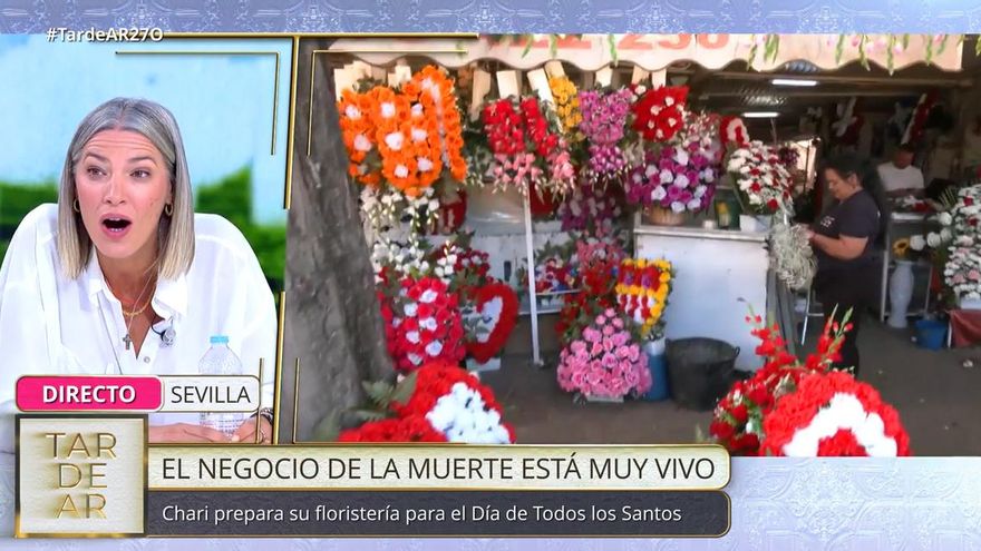 Caras de sorpresa en el plató de 'TardeAR'  tras la revelación de la florista