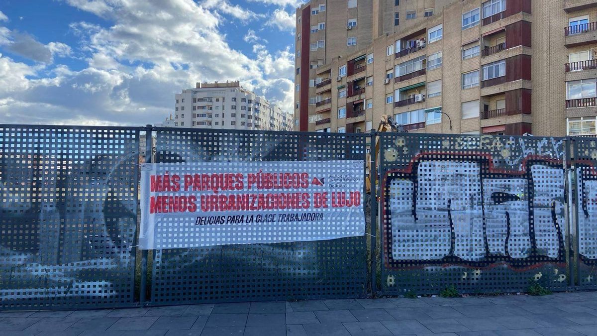 Críticas al Ayuntamiento de Zaragoza por el “ladrillazo” en el Portillo: "Va a tener mucho más hormigón que árboles"