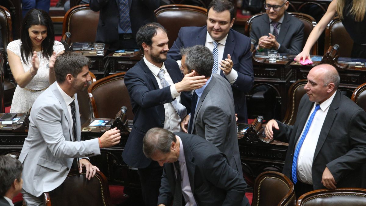 Martín Menem el día que asumió como presidente de la Cámara de Diputados