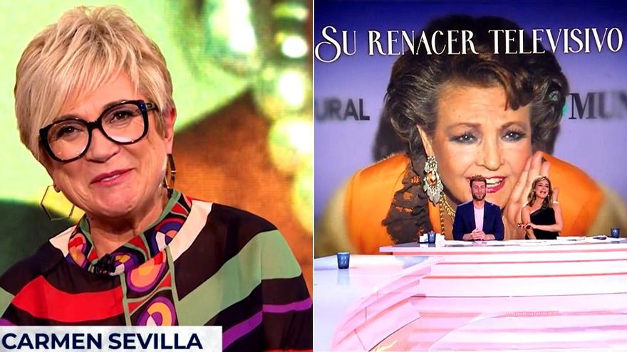 Así les salió a TVE y Telecinco cambiar su tarde para homenajear a Carmen Sevilla, con ampliación de 'Así es la vida'