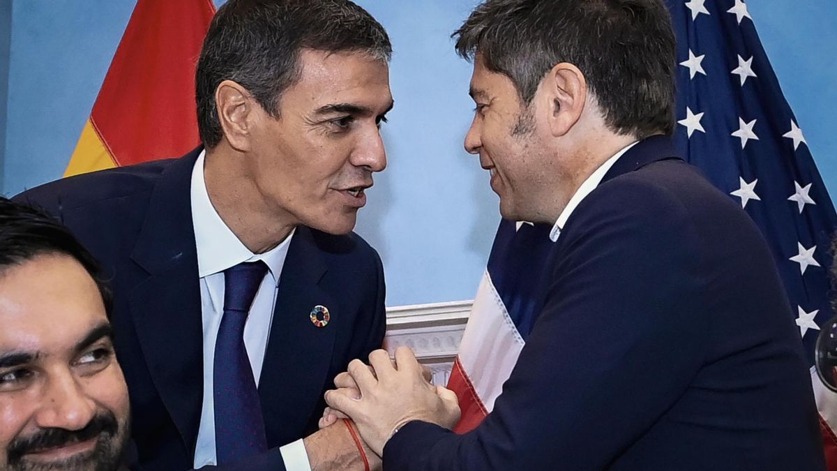 Mamdani, Sánchez y Kicillof.