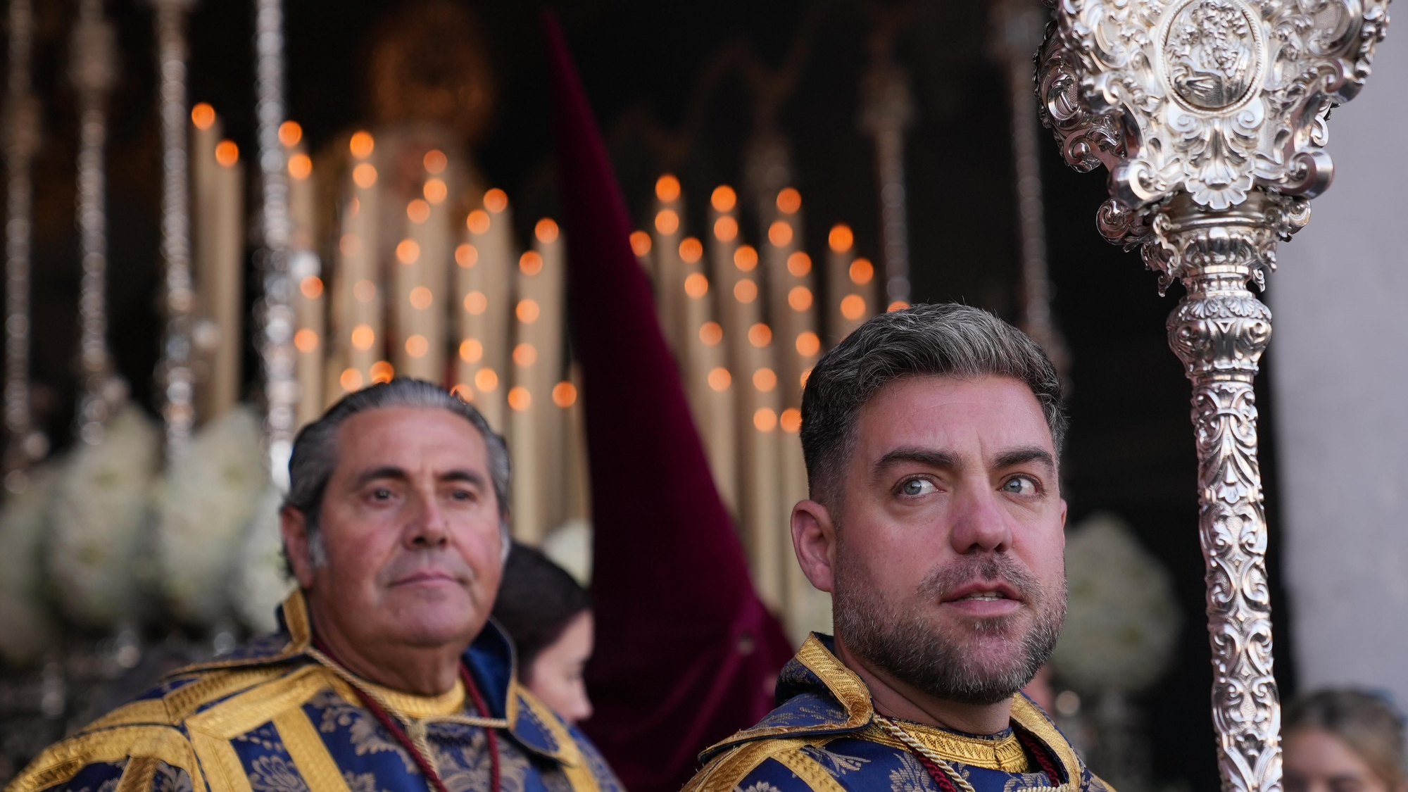 Salida procesional de la Hermandad de la Vera Cruz, en imágenes