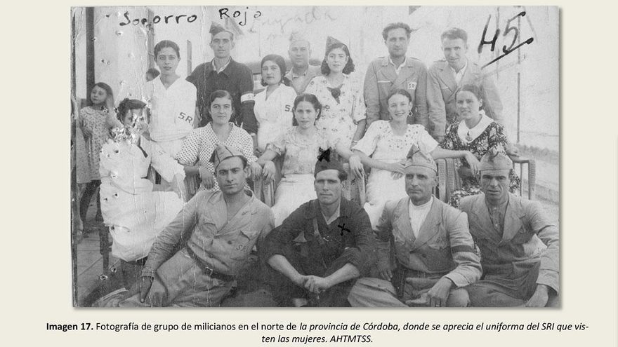 Grupo de milicianos en el norte de la provincia de Córdoba