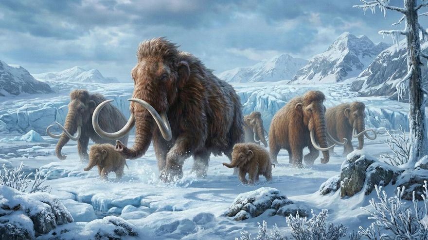 Una investigación revela que los grandes dinosaurios y los mamuts eran más lentos de lo que se pensaba