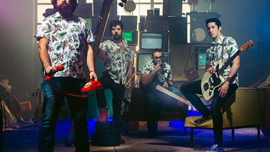 El grupo de Benavente The Cucarachas Enojadas.