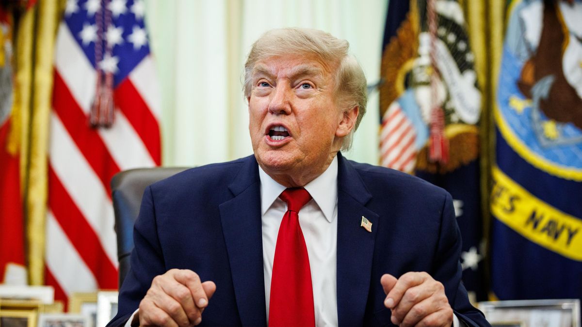 El presidente de Estados Unidos, Donald Trump, en una fotografía de archivo. EFE/SAMUEL CORUM