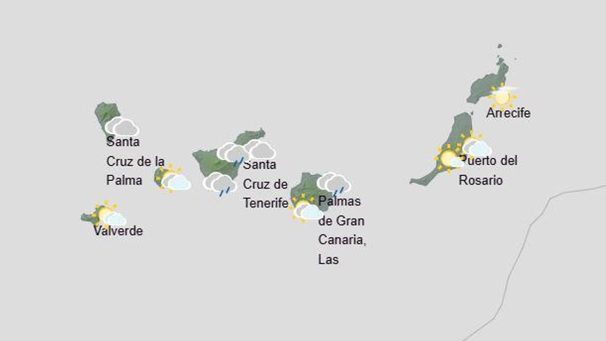 Esto es lo que prevé la Aemet para Canarias en el puente de mayo, y no descarta lluvia en algunas zonas