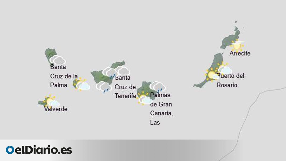 Esto es lo que prevé la Aemet para Canarias en el puente de mayo, y no descarta lluvia en algunas zonas