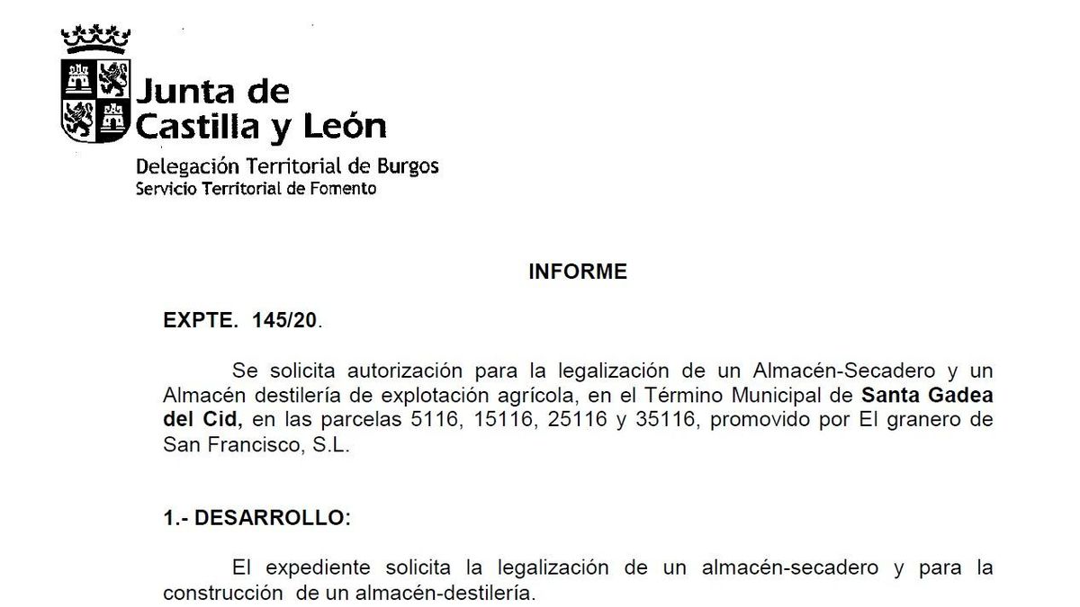 La Junta de Castilla y León oculta que una de las empresas de Borja Suárez desarrollaban un uso prohibido en suelo rústico protegido