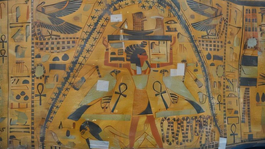 Descubren representaciones de la Vía Láctea en imágenes del antiguo egipto y aclaran el papel de la diosa Nut